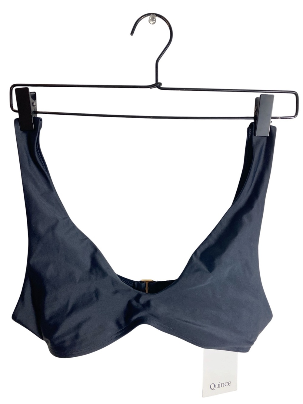 Quince Italian Plunge Swim Bikini Top